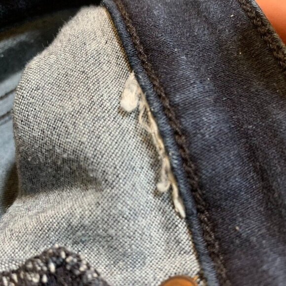 Abercrombie & Fitch Womens 26 Denim Jeans Blue Dark Wash Simone Jegging Stretch - Picture 5 of 11